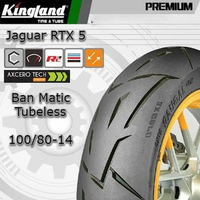Ban Kingland Matic Tubeless 100/80-14 RTX 5 Soft Compound Ban Motor Ring 14