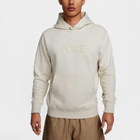 NIKE 帽T NSW HOODIE 米白LOGO 口袋 連帽 男 FZ4765-104