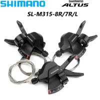Shimano ALTUS RD-M310 Rear Derailleur 7 8 Speed M315 Shifter Lever 21S 24V Mountain Bike Groupset Original MTB Bicycle Parts