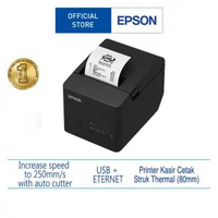 Epson TM-T82X-II Thermal Receipt Printer Struk USB+LAN