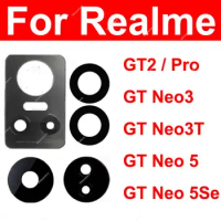 Rear Glass Lens For Realme GT2 Pro GT Neo 3 3T GT Neo 5 5SE Back Glass Lens Replacement Parts