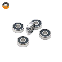 Miniatur Bering ABEC-7, Saiz 625RS, Dimensi 10 PCS: 5x16x5 mm, Jenis Dimeteraikan, Sesuai untuk VORO