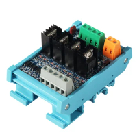 High power 4-Channel PLC DC Amplifier Board PLC Output Power Board