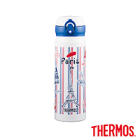 THERMOS膳魔師巴黎篇不鏽鋼真空保溫瓶0.5L(JNL-500-PS)