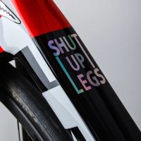 SHUT UP LEGS Bike Frame Sticker Personalized Decorative Top Tube Sticker MTB Road Bicycle Decals Cycling Waterproof Film
