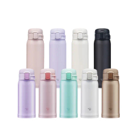 【ZOJIRUSHI 象印】買1送1 不鏽鋼彈開式保溫杯360ml+480ml(SM-SR36E+SM-SK48EMD 保溫瓶/保冰/環保杯)