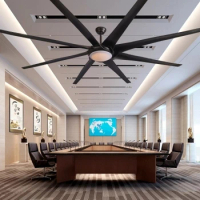 100 inch American luxury industrial wind ceiling fan light DC110V/220V Nordic creative large Ceiling Fans Ventilador De Techo