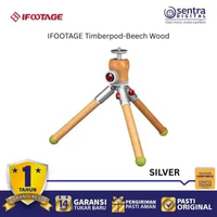 IFOOTAGE Timberpod WB Mini Tripod Beech Wood Vintage Design Premium Hand Grip Camera Photography Bla
