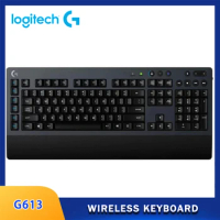 Original Logitech G613 LIGHTSPEED Wireless Mechanical Keyboard 2.4GHz Bluetooth 6 Programmable G Keys Gaming Keyboard