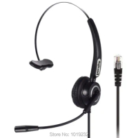 Additional 1 PCS EAR PAD +RJ9 plug Headset for CISCO IP phone (796* 794* 797* 69** 78**) office headset professional RJ9 headset