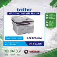 Printer Brother DCP-B7640DW Laser Monochrome All In One Print Scan Copy Duplex WiFi ADF Original Gar