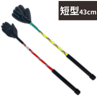 愛的小手 短型 長約43cm/一支入(促50) 愛心小手拍 愛心拍 訓犬拍 手掌拍 皮質軟拍 寵物訓練 寶寶訓練 教鞭 AA6721智33730