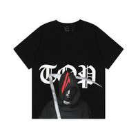 VLONE แขนสั้นหญิงคู่หลวม Street เสื้อยืด Hip-Hop แนวโน้มผู้ชายผ้าฝ้าย Casual Letter พิมพ์ V926256