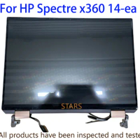 13.5" For HP Spectre x360 14-ea 14t-ea000 LCD Touch Screen Display Laptop Replacement Full Assembly with Hinges FHD Privacy OLED