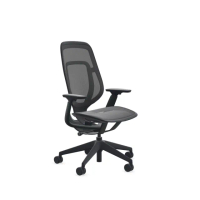 【Steelcase】Karman Chair 人體工學辦公椅｜深夜黑黑五爪全透網(Steelcase Karman Chair)