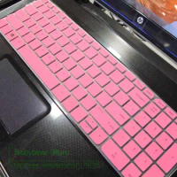 Silicone keyboard cover for HP Pavilion15 ENVY15 m6-n010dx n012dx p098 p075 r035 tx 15.6 inch 15 inch keyboard w/ number zone