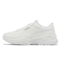 Puma 休閒鞋 Cilia Mode 女鞋 白 銀標 增高 厚底 低筒 皮革 基本款 老爹鞋 37112502