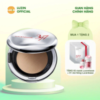 (Mua 1 Tặng 2) Cushion Lucenbase 377 + TẶNG 05 Miếng Mặt Nạ Lucenbase 377 + (01) Má Hồng Lucenbase