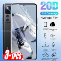 3-1pcs 20D Hydrogel Film For Xiaomi 12T 11T Mi 10T Pro 5G Screen Protector Not Glass 12 T T12 11 T11 10 T10 6.67'' Mi12T Mi11T