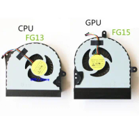 New CPU GPU Cooler Fan For ASUS ROG G751JZ G751 G751JT G751JZ G751JL G751JM G751JY G751M DFS561405PL0T FG15 Radiator