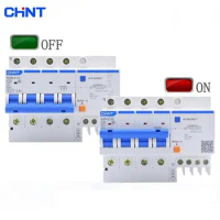 CHINT RCBO NXBLE-32 4P 30mA C10A 16A 20A 25A 32A Residual current Circuit breaker Replace DZ47LE-32 RCBO