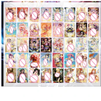 DIY 40PCS Goddess Story Beelzebul Tokisaki Kurumi Rem Anime figure Game collection flash card children toy Christmas gift
