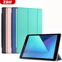 For Samsung Galaxy Tab S2 9.7 2015 SM-T810 SM-T815 T810 T815 T813 PU Leather Flip Smart Cover Magnetic Trifold Stand Tablet Case