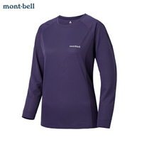 日本【Montbell】COOL LONG SLEEVE T WOMEN’S / 女款排汗長袖T恤 (海軍藍/紫) / 防曬長T / 吸濕排汗 / 透氣快乾《長毛象休閒旅遊名店》