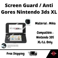 Anti Gores Pelindung Layar Screen Guard Lcd Protector Nintendo 3ds XL Nintendo 3ds LL