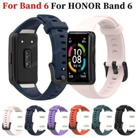 Smart Watch Band Simple Watch Strap Soft Comfortable Replacement Accessories for HUAWEI Band 6 for HONOR Band 6