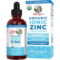 MaryRuth Organics Zinc Supplements for Immune Support | Ionic Zinc for Kids & Adults | Liquid Zi