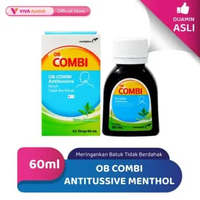 OB Combi Antitussive Menthol Meringankan Batuk Tidak Berdahak (60 ml)