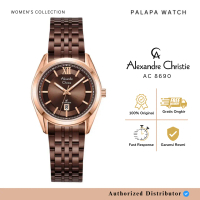 JAM TANGAN WANITA ALEXANDRE CHRISTIE AC 8690 / AC8690 RANTAI ORIGINAL GARANSI 1 TAHUN STAINLESS