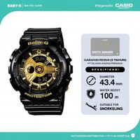 Casio Baby-G LED Original BA-110-1ADR Jam Tangan Wanita Waterproof