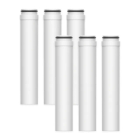 【3M】ShowerCare SF100/SF200 除氯蓮蓬頭替換濾心(SF100-F/超值6入)