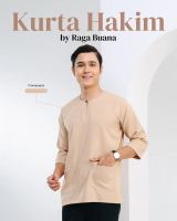 Kurta Hakim by Raga Buana Material Cotton Como Crepe Size XS 3XL