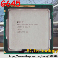 Origina Intel PENTIUM G645 2.9GHz CPU 3M LGA1155 65W desktop Dual-Core Free shipping delivery within 1 day