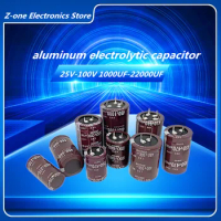 high quality Aluminum Electrolytic Capacitor 25V 35V 50V 63V 80V 100V 1000UF 2200UF 3300UF 4700UF 6800UF 10000UF 15000UF 22000UF