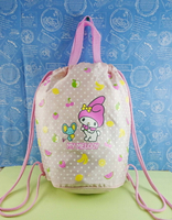 【震撼精品百貨】My Melody 美樂蒂 手提/後背 縮口 西瓜檸檬櫻桃 震撼日式精品百貨