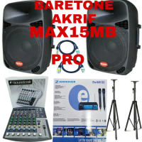 paket speaker baretone 15 inc mixer soundcraft