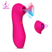 Sucking Vibrators for Women Clit Nipple Sucker Clitoris Stimulator Suction Tongue Vibrator Female Sex Toys For Couples Adults