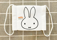 【震撼精品百貨】Miffy 米菲兔/米飛兔 米飛兔 MIFFY 紗布口罩-白*00935 震撼日式精品百貨