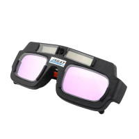 【Life工具】電焊眼鏡 自動變光護目鏡 太陽能焊工防護目鏡 燒焊二保焊 焊接 130-PG177+(電焊 眼鏡 護目鏡)