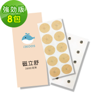 【i3KOOS】磁力貼3600高斯-強效版8包(10枚/包 磁力貼片 磁石 磁力片)