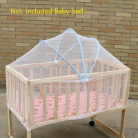 Universal Baby Kids Cradle nyamuk Net Crib Cot Mesh kanopi bayi kanak-kanak Playpens bayi katil khemah 90x50cm
