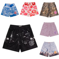 ชุดขาสั้นผู้ชาย Eric Emanuel EE Basic Short NEW YORK CITY SKYLINE กางเกงขาสั้นฟิตเนสกีฬาฤดูร้อน