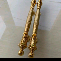 Handle pintu kuningan Nanas Ukir
