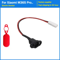 Charging Hole Waterproof Cover with Charging Cable Charging Port For Xiaomi Mijia M365 Pro 1S Electric Scooter Accessories
