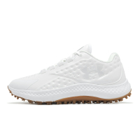 Under Armour UA 高爾夫球鞋 Curry 1 Golf 男鞋 白 防水鞋面 回彈 抓地 咖哩 運動鞋 UA 3027378103