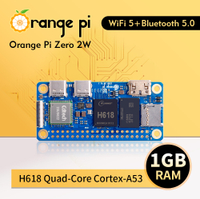 [Qiaof] Orange Pi Zero 2 W 1GB RAM DDR4PC Allwinner H618 Orange Pi Zero 2W WiFi Bluetooth SBC Single